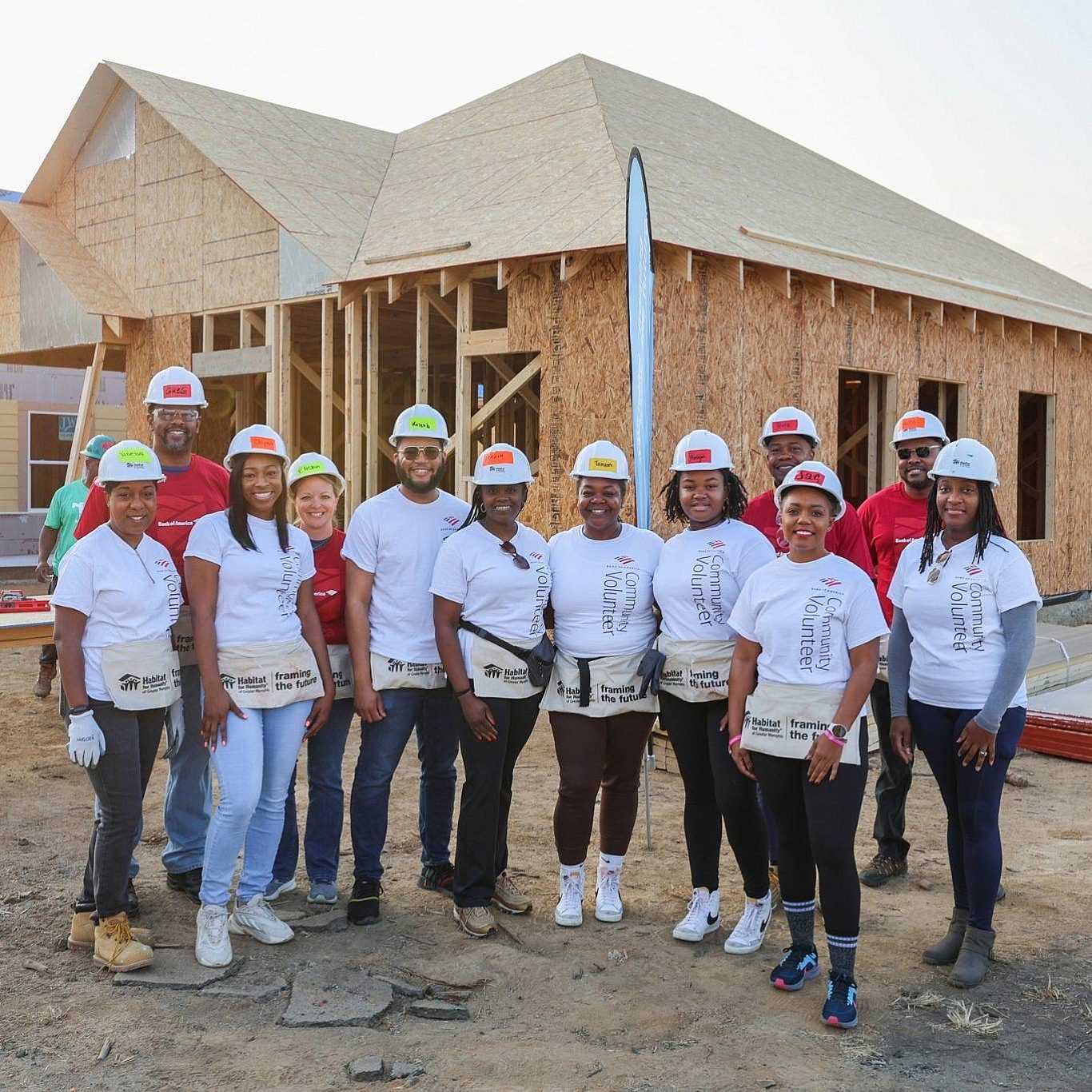 Habitat Bank America Volunteer Group