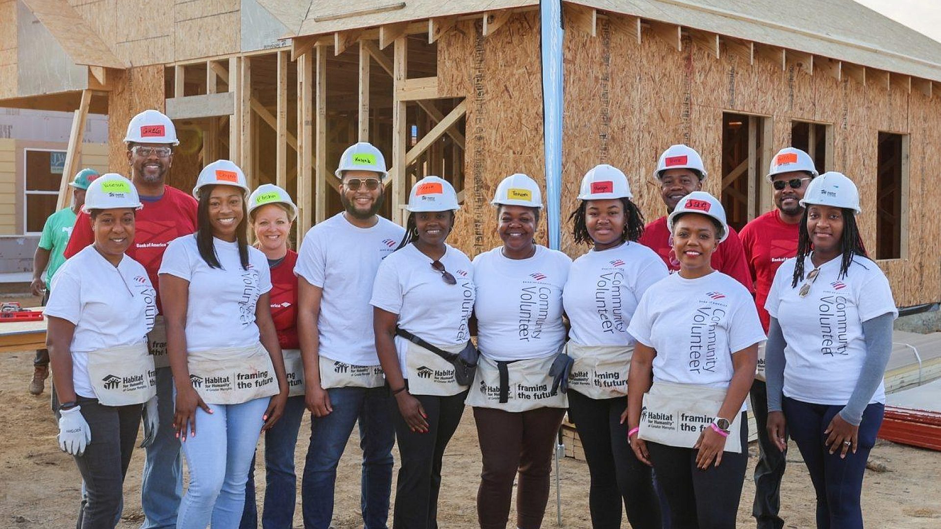 Habitat Bank America Volunteer Group