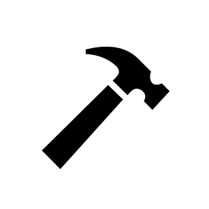 HFH ICON HAMMER Black Smaller